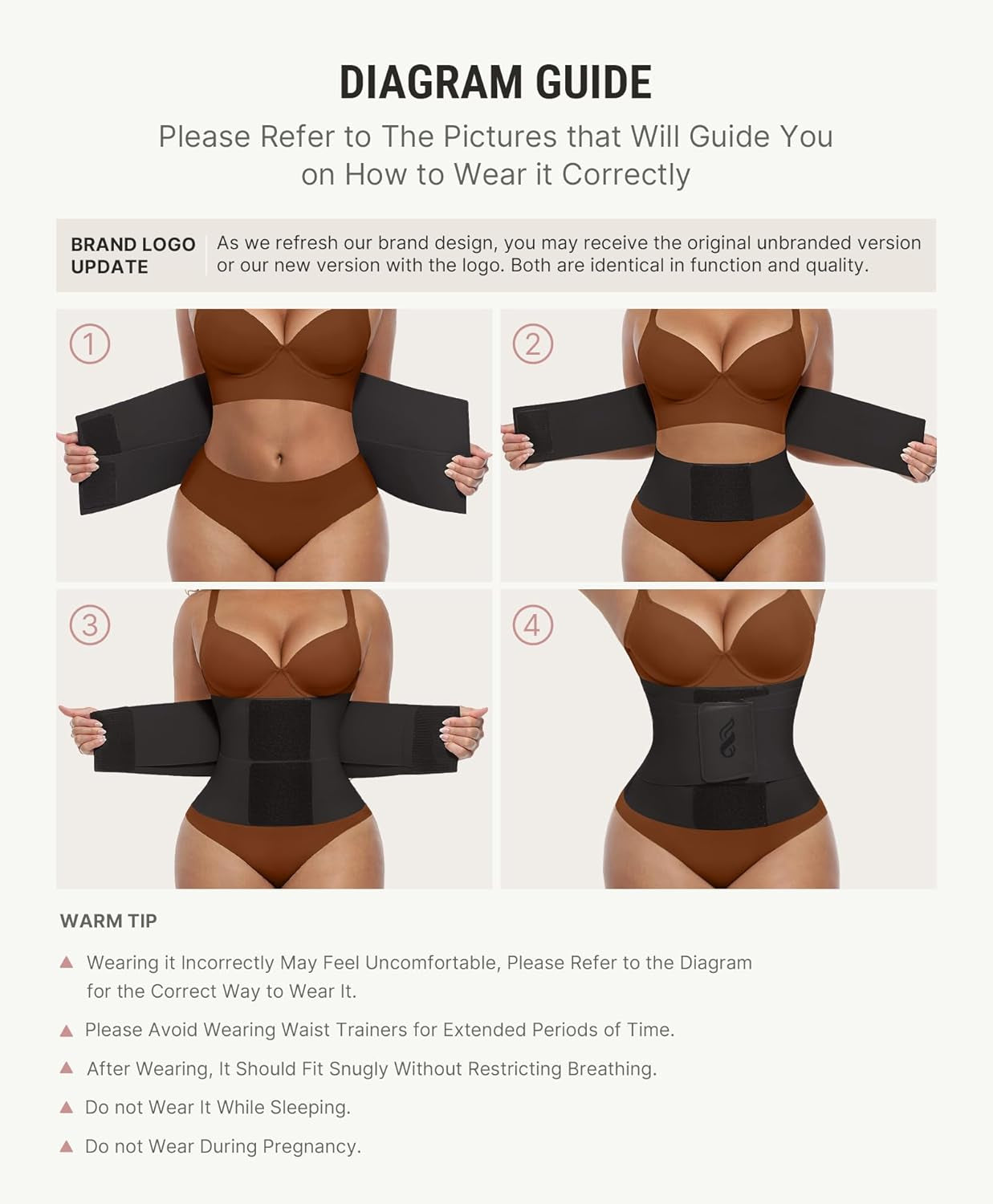 Waist Trainer Belt Waist Cincher Trimmer Ab Belt Tummy Control Body Shaper with Triple Wrap Women and Men