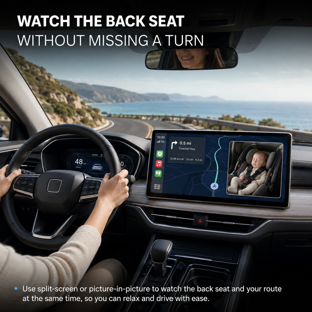 Baby Car Camera for Backseat
